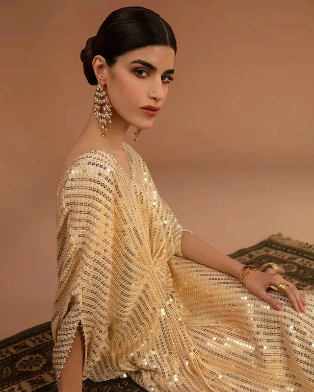 Faiza Saqlain Aleira Evening Edit 24 Georgette – view 1 – Poshaq