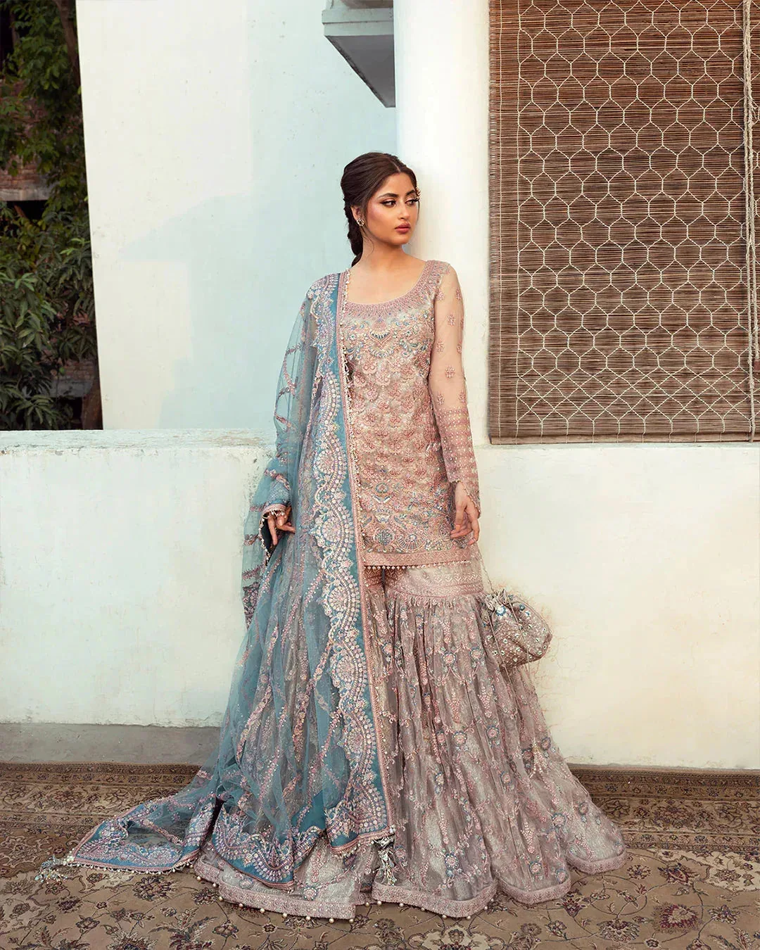 Faiza Saqlain Nira Wedding Festive 2024 Silk – view 1 – Poshaq