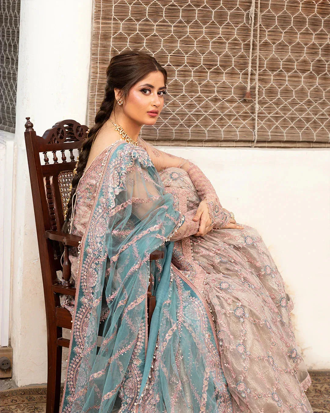 Faiza Saqlain Nira Wedding Festive 2024 Silk – view 5 – Poshaq