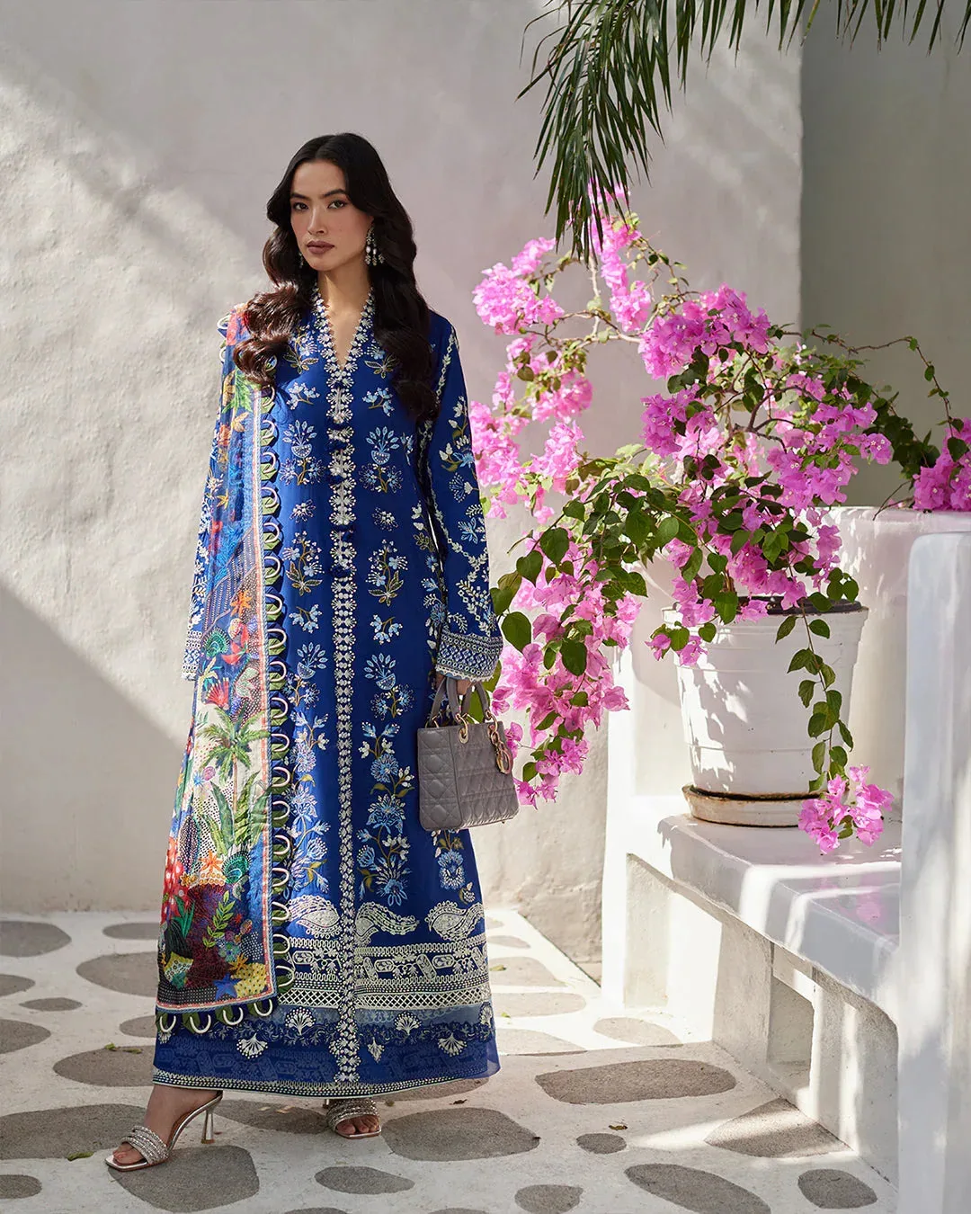 Faiza Saqlain Cambric – view 4 – Poshaq