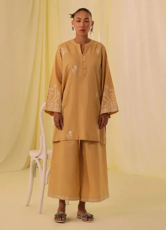 Image Spring Basics 25 Mustard Jacquard – view 1 – Poshaq