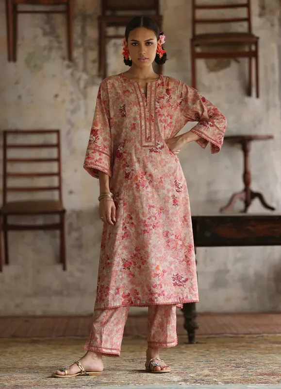 Image Spring Basics 25 Tea Pink Cotton – view 1 – Poshaq