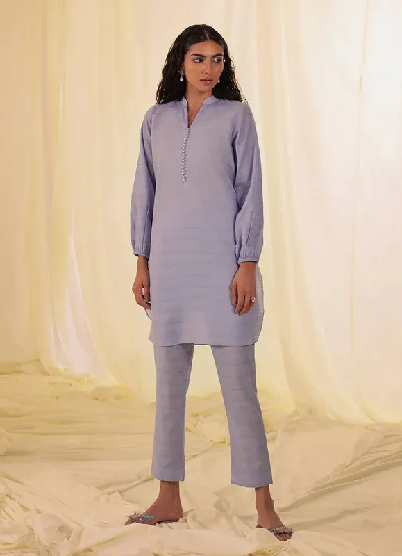 Image Spring Basics 25 Light Lavender Jacquard – view 1 – Poshaq