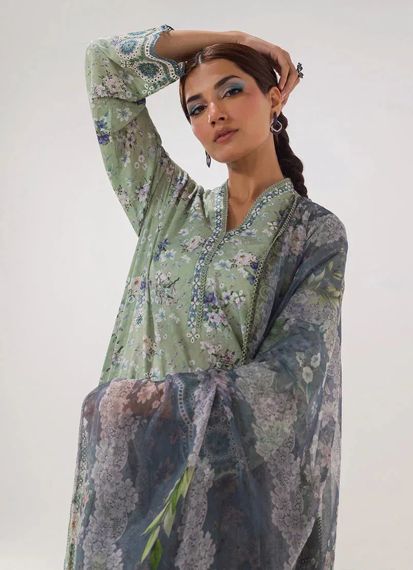Image Spring Basics 25 Sage Green Chiffon – view 3 – Poshaq