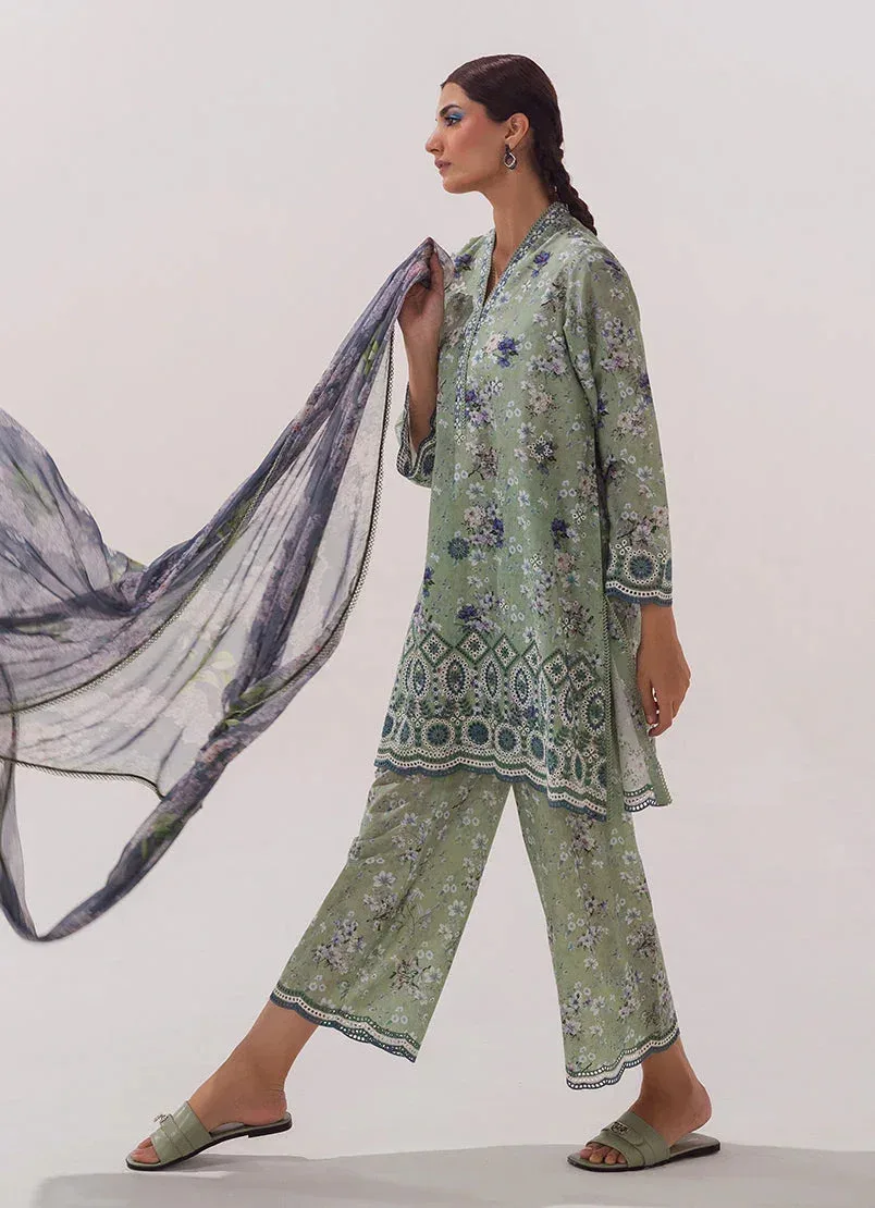 Image Spring Basics 25 Sage Green Chiffon – view 4 – Poshaq