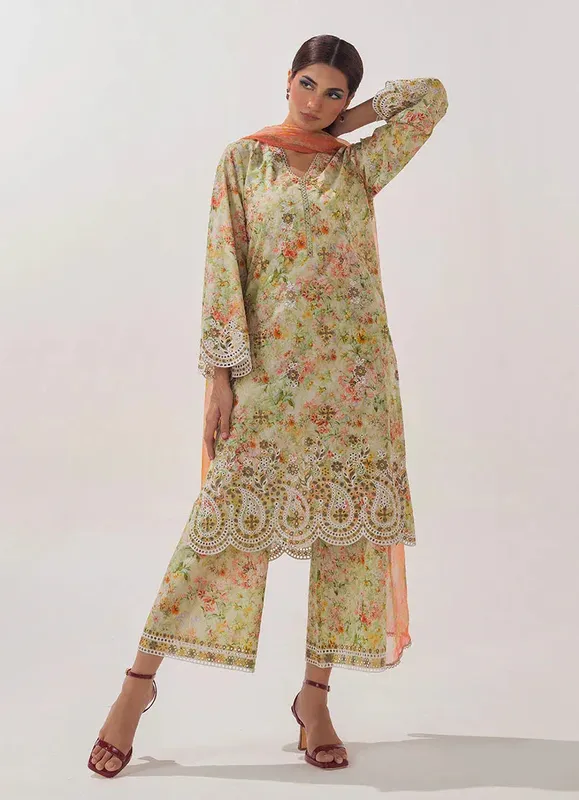 Image Spring Basics 25 Lime Yellow Chiffon – view 1 – Poshaq