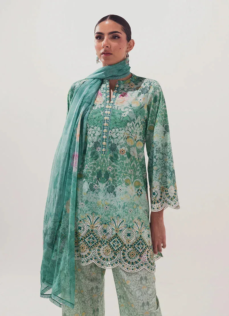 Image Spring Basics 25 Sea Green Chiffon – view 3 – Poshaq