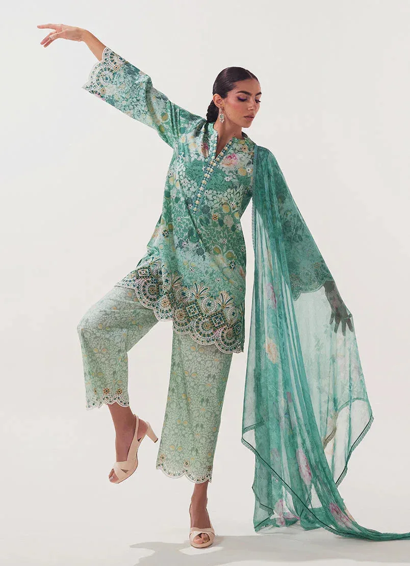 Image Spring Basics 25 Sea Green Chiffon – view 4 – Poshaq