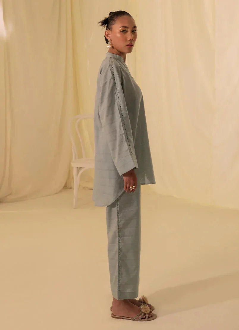 Image Spring Basics 25 Grey Jacquard – view 4 – Poshaq
