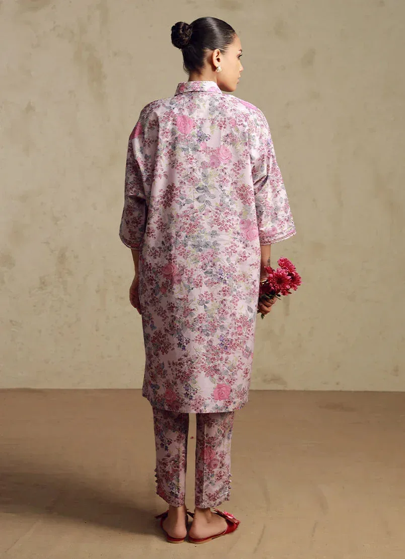 Image Spring Basics 25 Dusty Pink Cotton – view 2 – Poshaq
