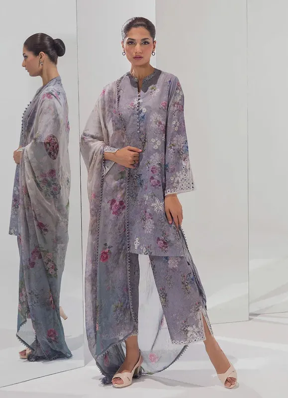 Image Spring Basics 25 Lilac Gray Chiffon – view 1 – Poshaq