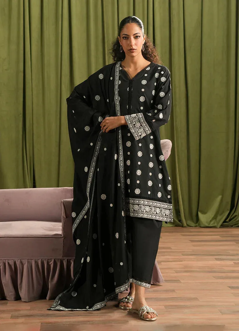 Image Spring the Tea Black Cotton – view 1 – Poshaq