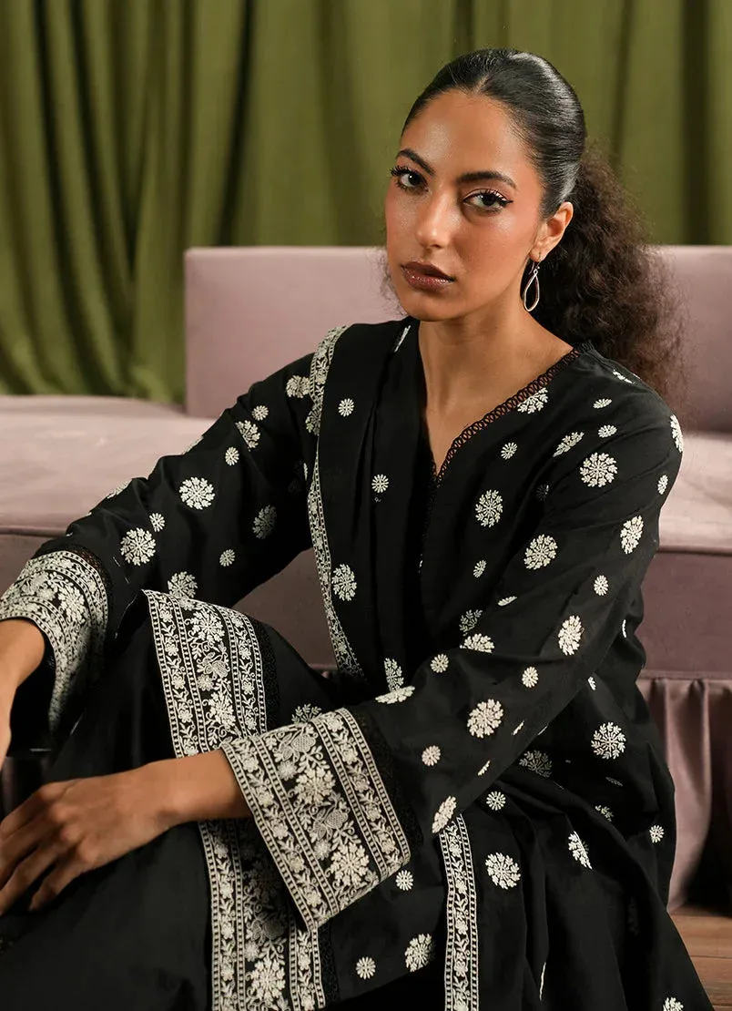 Image Spring the Tea Black Cotton – view 4 – Poshaq