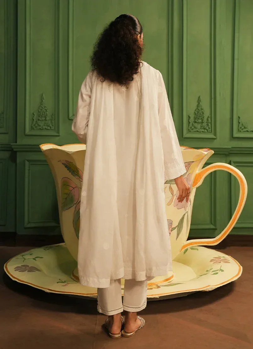 Image Spring the Tea Off White Cotton – view 2 – Poshaq