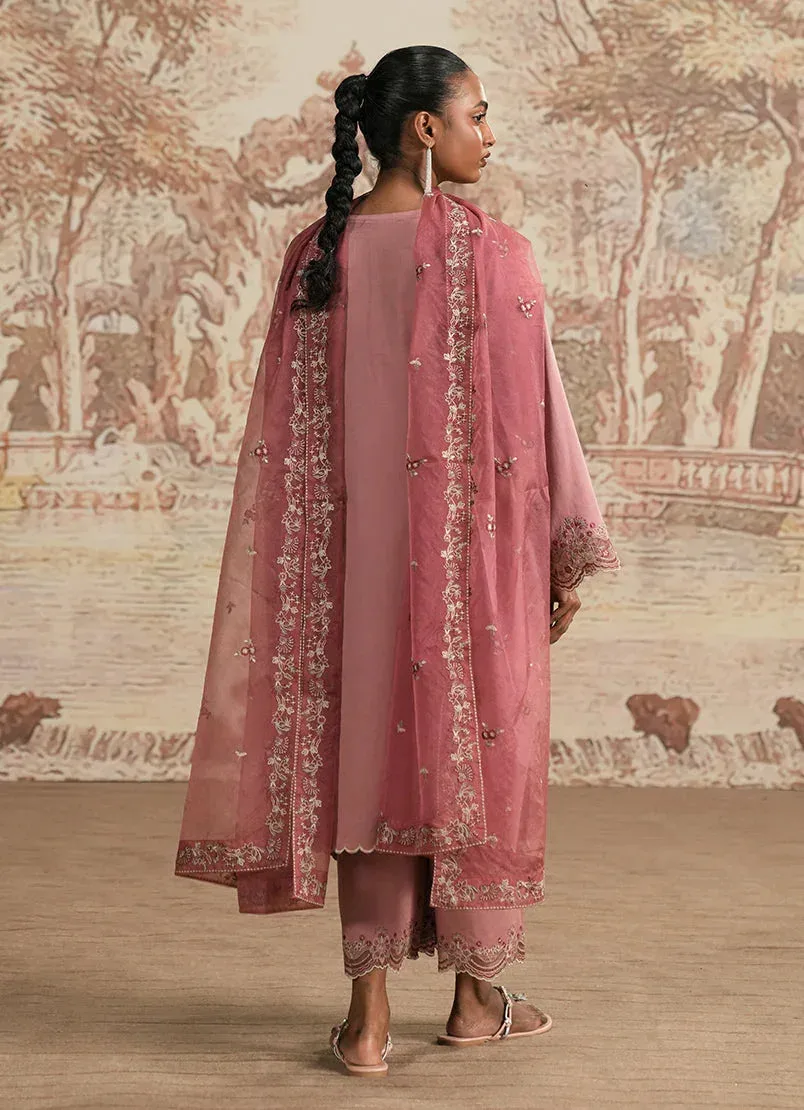 Image Spring the Tea Blush Pink Organza – view 2 – Poshaq