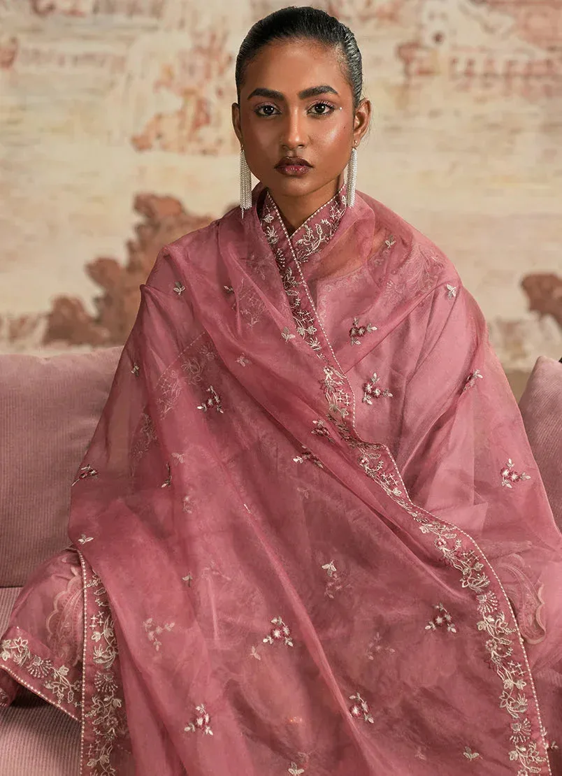 Image Spring the Tea Blush Pink Organza – view 3 – Poshaq