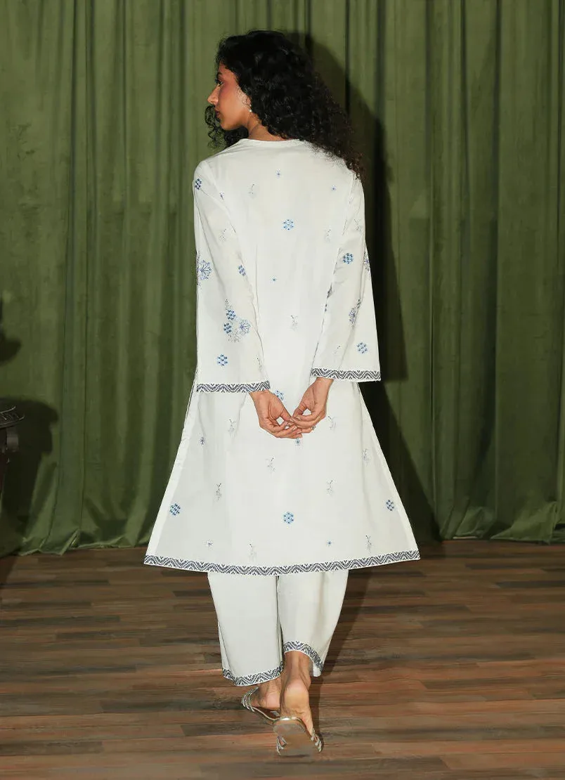 Image Spring the Tea White Cotton – view 2 – Poshaq