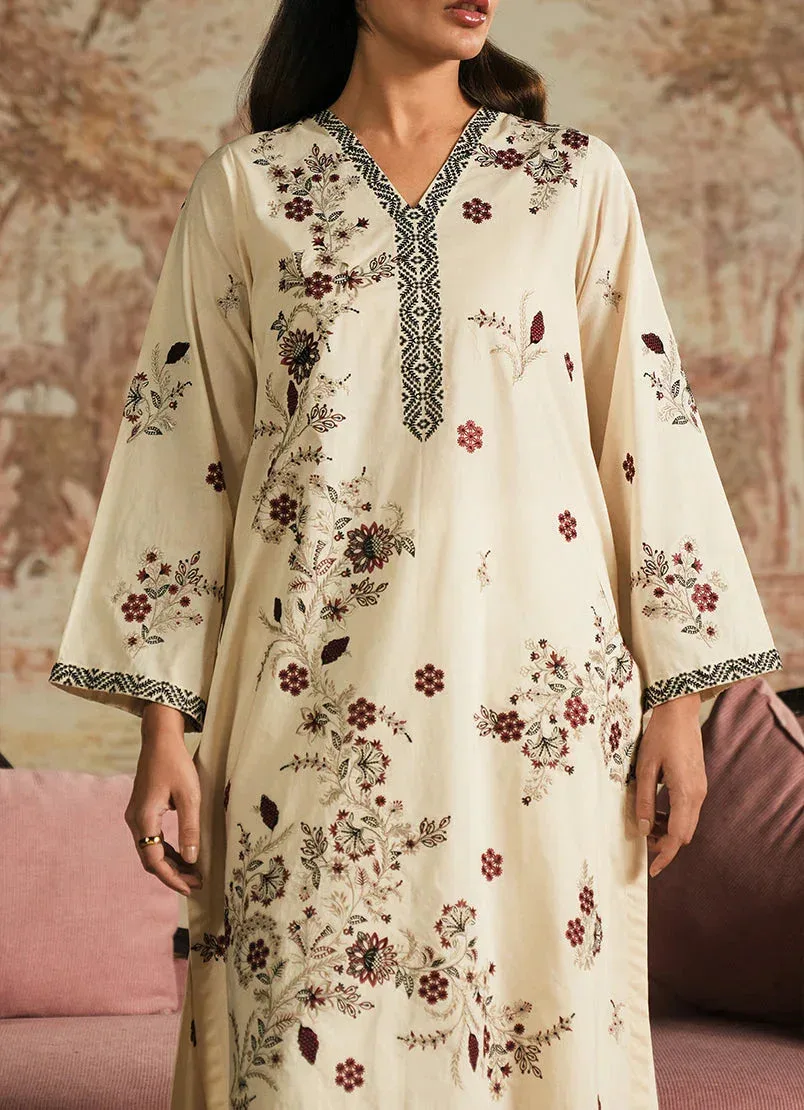Image Spring the Tea Cream Cotton – view 3 – Poshaq