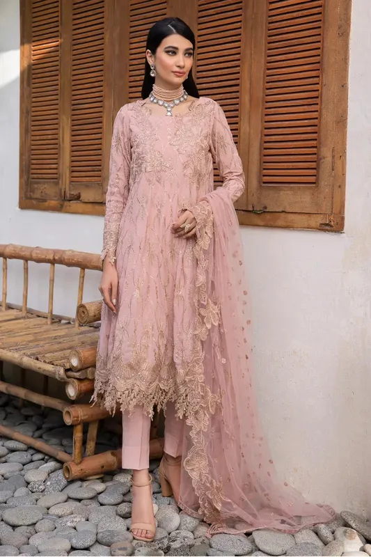 Iznik Chinnon Chiffon Georgette – view 1 – Poshaq