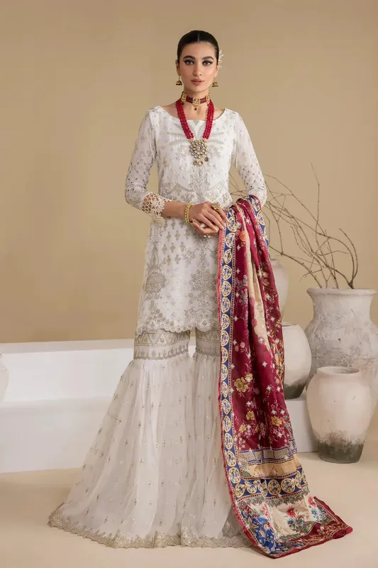 Iznik Chinnon Chiffon Georgette – view 1 – Poshaq