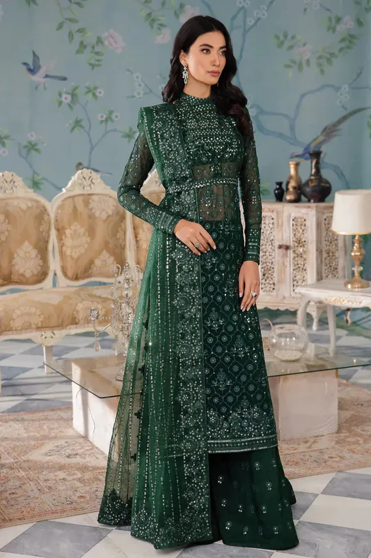 Iznik Chinnon Chiffon Organza – view 1 – Poshaq
