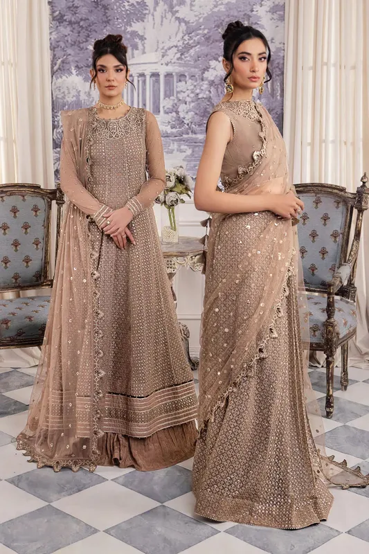 Iznik Chinnon Chiffon Raw Silk – view 1 – Poshaq