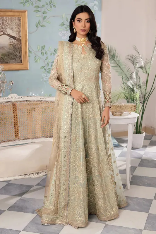 Iznik Chinnon Chiffon Raw Silk – view 1 – Poshaq