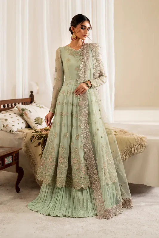 Iznik Formal Wear Raw Silk – view 1 – Poshaq