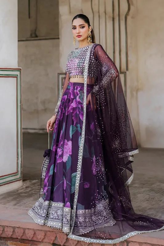 Iznik Formal Wear Organza – view 1 – Poshaq