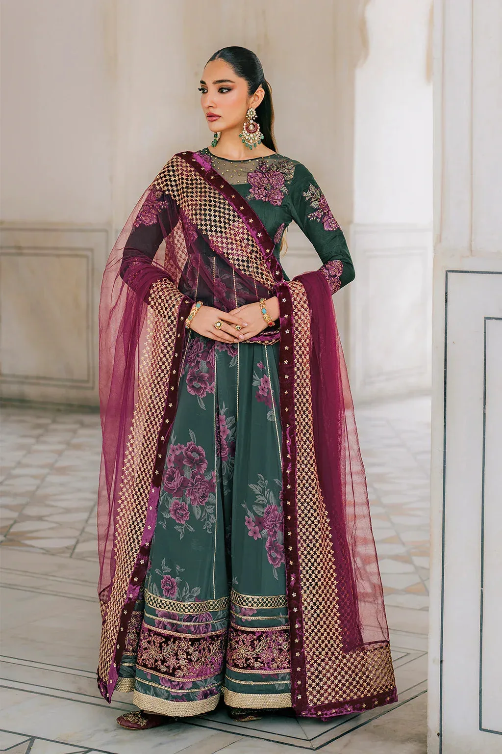 Iznik Formal Wear Raw Silk – view 1 – Poshaq