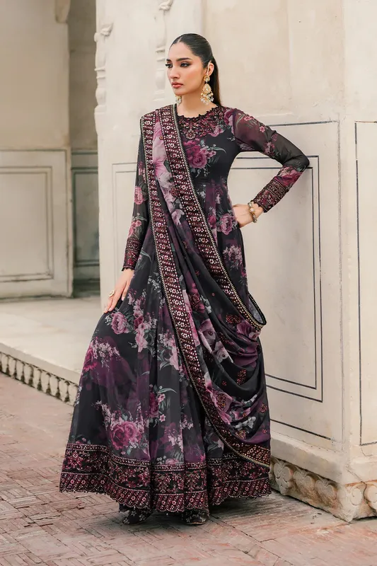 Iznik Formal Wear Organza – view 1 – Poshaq