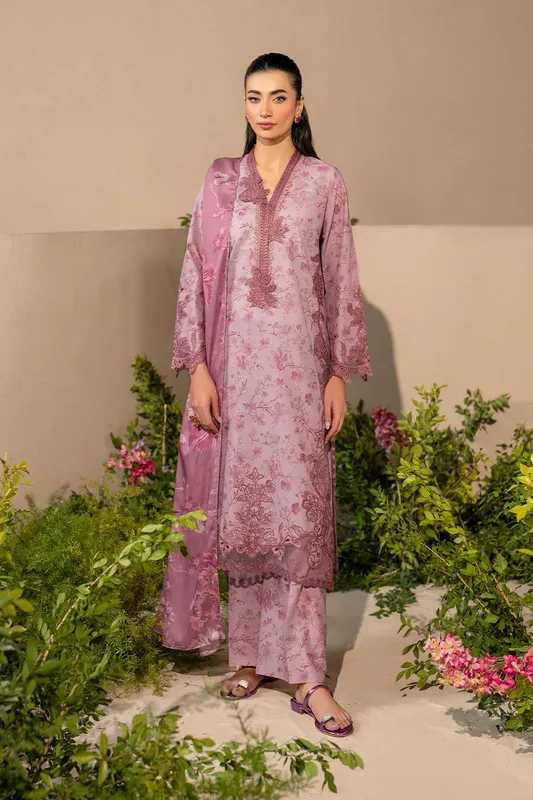 Iznik Festive Lawn 25 Organza – view 1 – Poshaq
