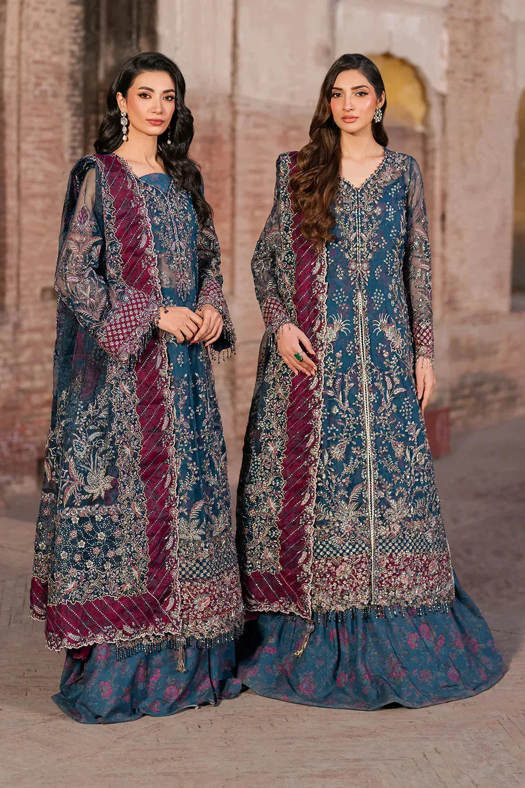 Iznik Luxury Chiffon Organza – view 4 – Poshaq