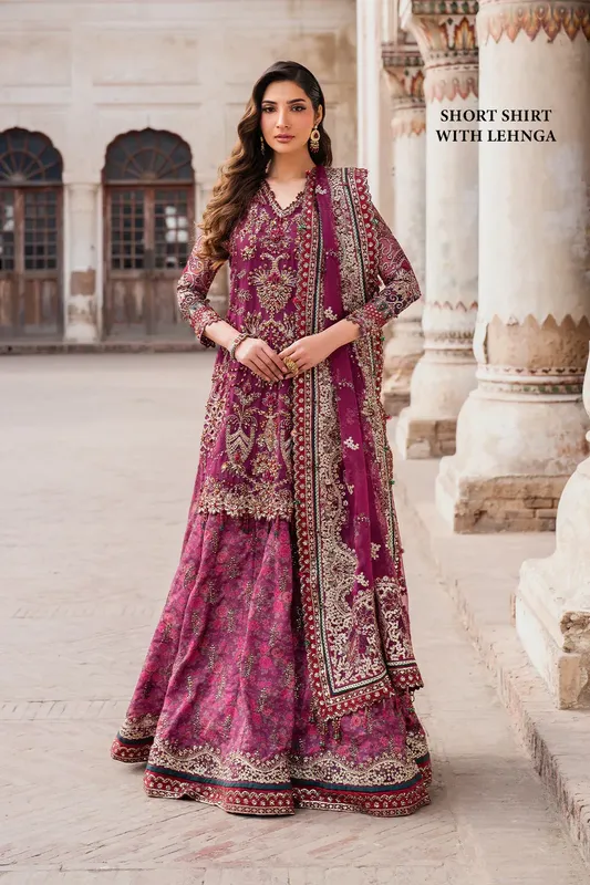 Iznik Luxury Chiffon Organza – view 1 – Poshaq