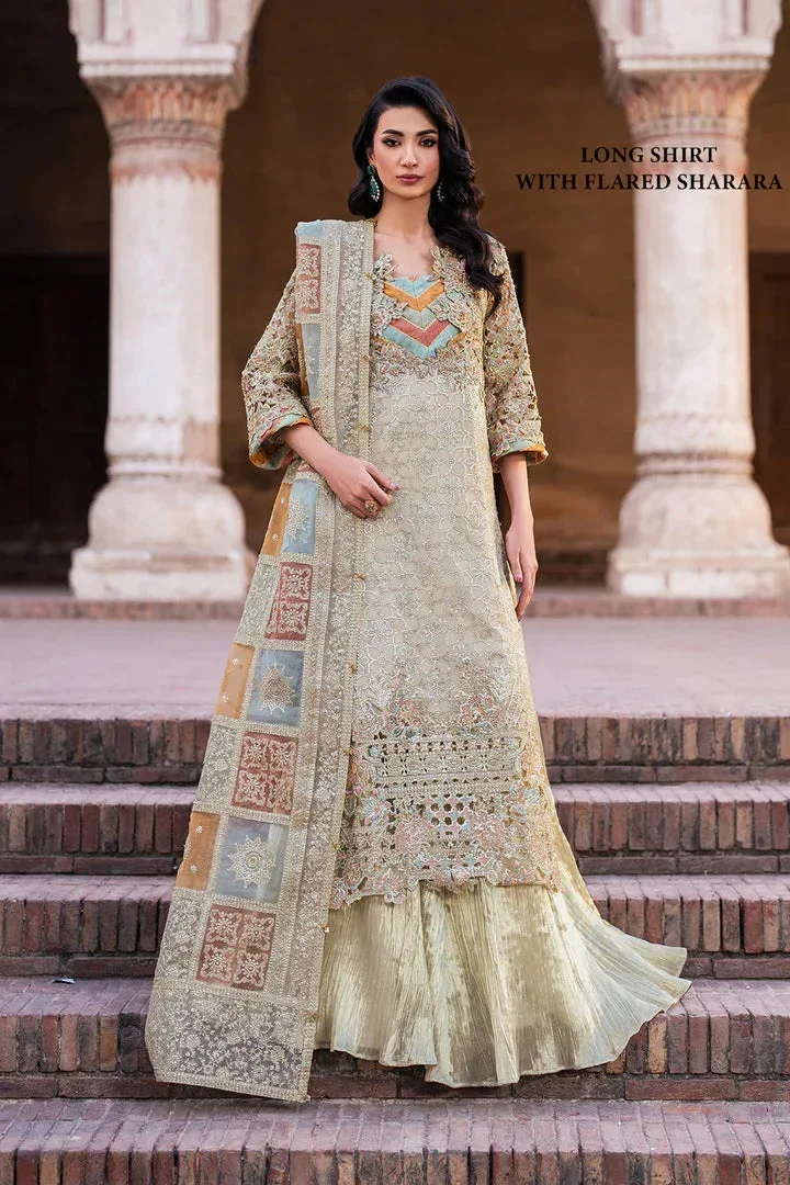 Iznik Luxury Chiffon Organza – view 3 – Poshaq