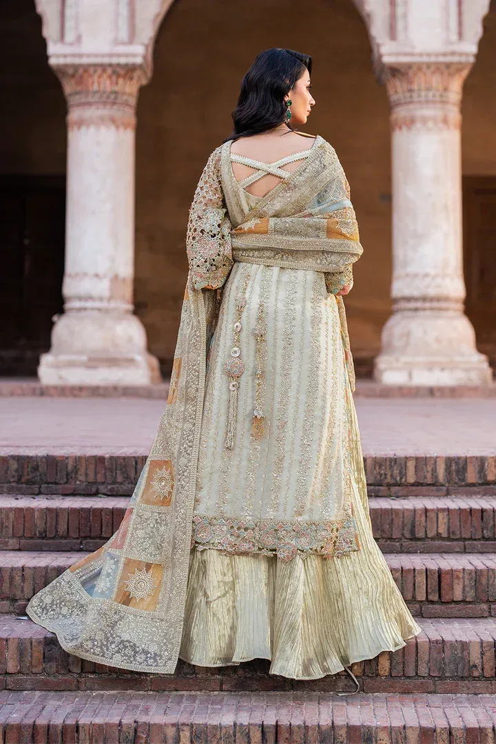 Iznik Luxury Chiffon Organza – view 4 – Poshaq