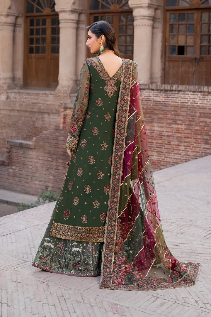 Iznik Luxury Chiffon Organza – view 2 – Poshaq