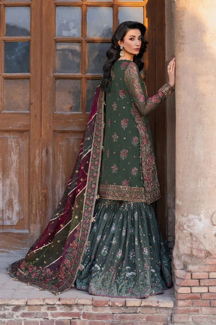 Iznik Luxury Chiffon Organza – view 4 – Poshaq