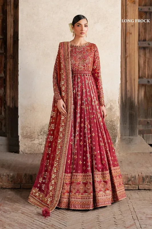 Iznik Luxury Chiffon Organza – view 1 – Poshaq