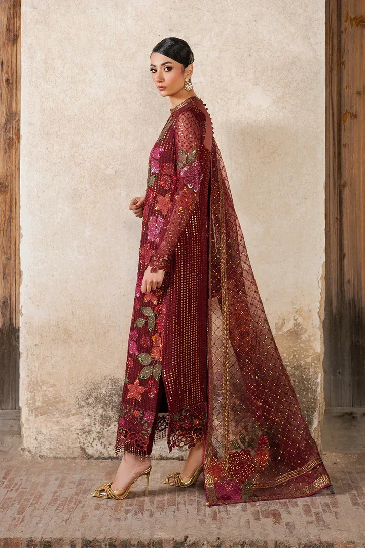 Iznik Luxury Chiffon Organza – view 11 – Poshaq