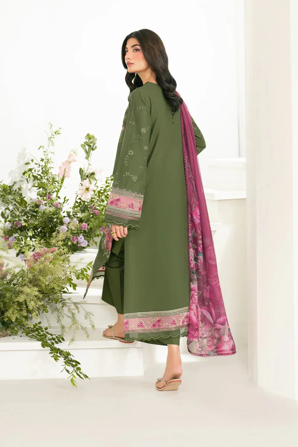 Iznik Festive Edition Organza – view 2 – Poshaq