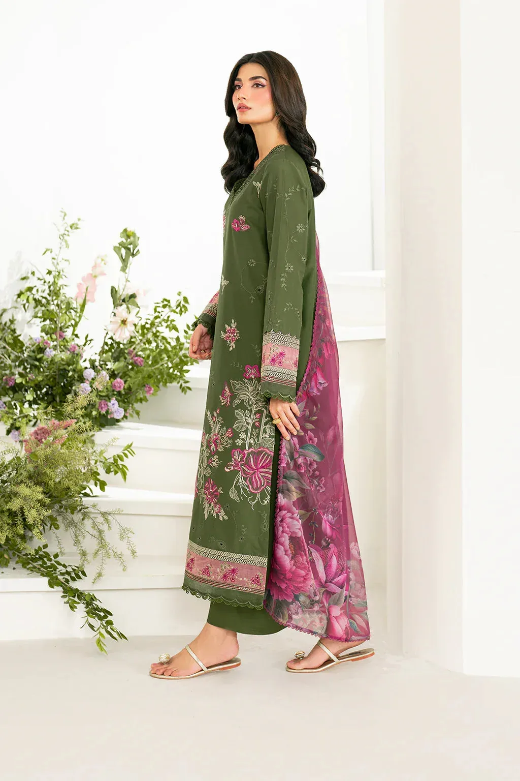Iznik Festive Edition Organza – view 6 – Poshaq