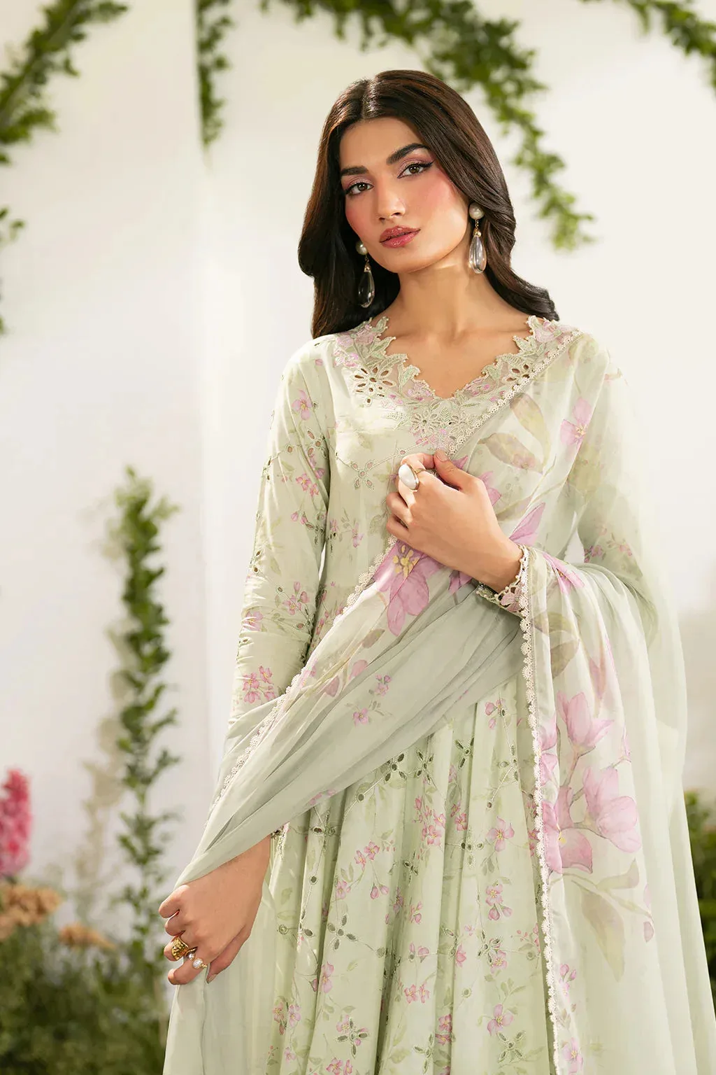 Iznik Festive Edition Organza – view 5 – Poshaq