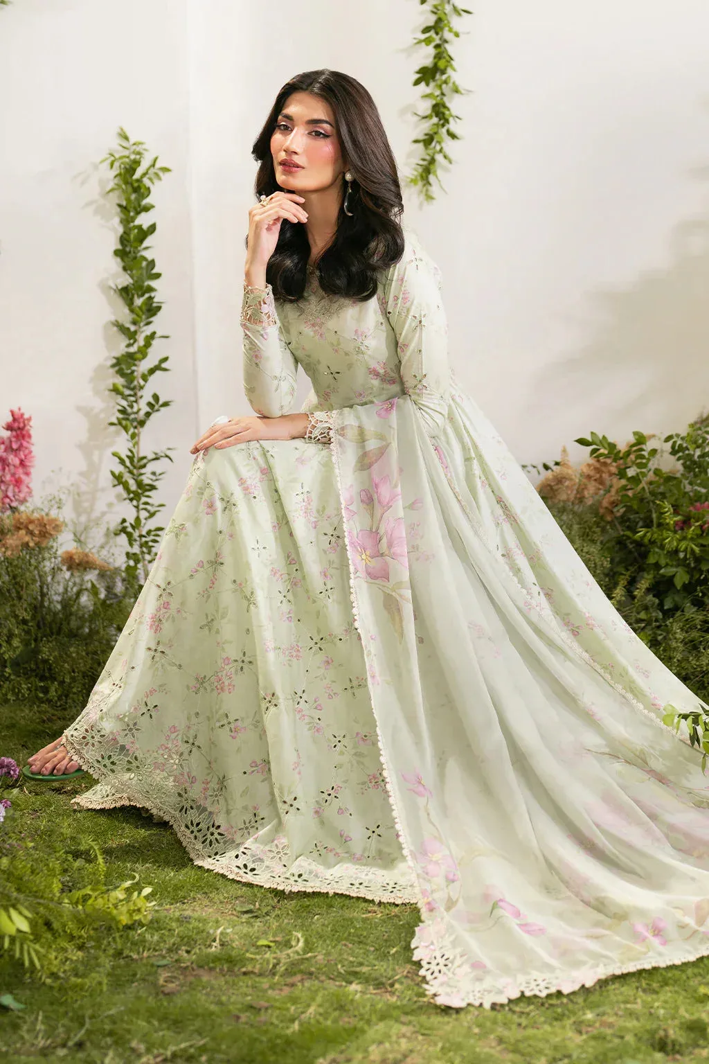 Iznik Festive Edition Organza – view 6 – Poshaq