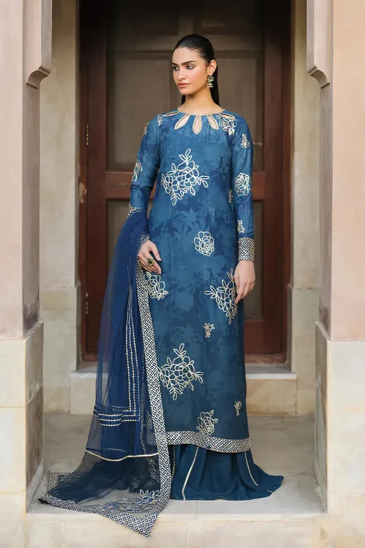 Iznik Bandhani Formals Georgette – view 1 – Poshaq