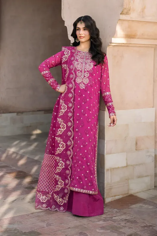 Iznik Bandhani Formals Raw Silk – view 1 – Poshaq