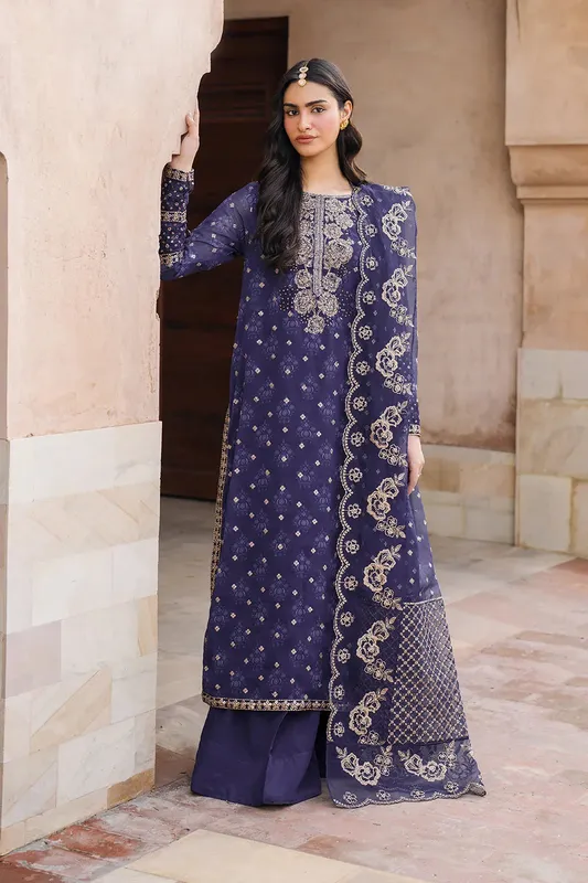 Iznik Bandhani Formals Raw Silk – view 1 – Poshaq