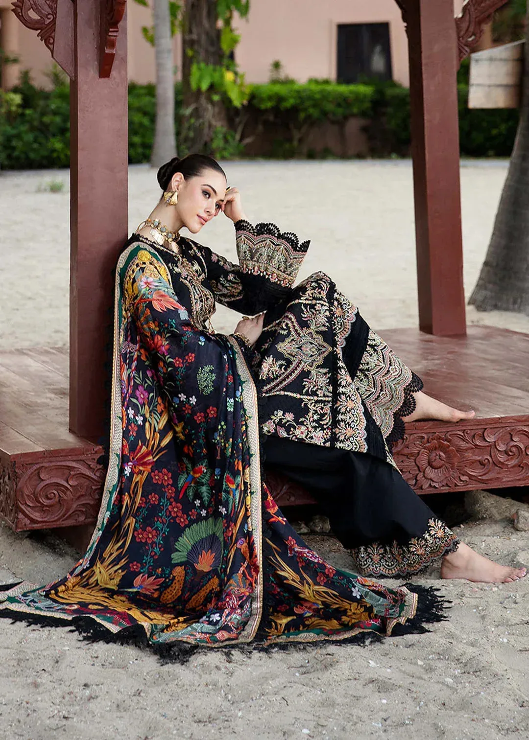Kanwal Malik Organza – view 2 – Poshaq
