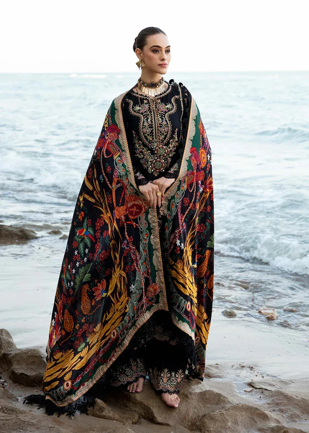 Kanwal Malik Organza – view 3 – Poshaq
