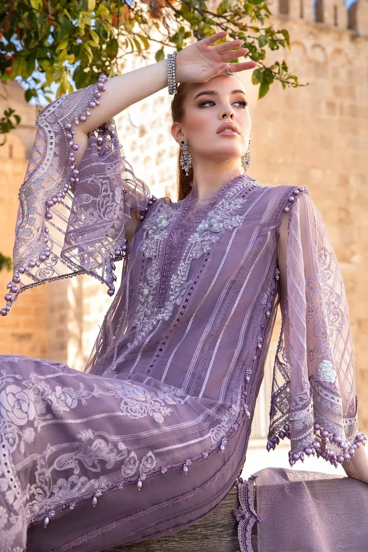 Maria B Organza – view 7 – Poshaq